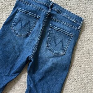 MOTHER Denim The Dazzler Hoover Straight Leg Jean